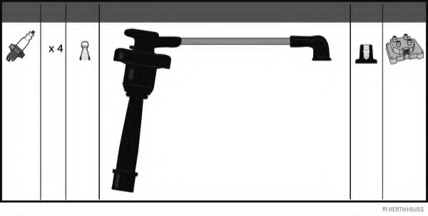 STANDARD OEF743 Ignition Cable Kit